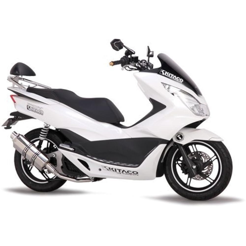 KITACO Tandem Backrest PCX125/PCX150 Backrest with Tandem Bar 300 Silver 652-1440000