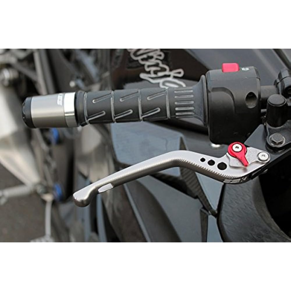 SSK Long Adjust Brake Lever 3D Type Left and Right Set Lever Body: Green Adjustment: Green (PCX125 JF28)(PCX125 JF56)(PCX150 KF12)(PCX150 KF18) HO0406296-GN