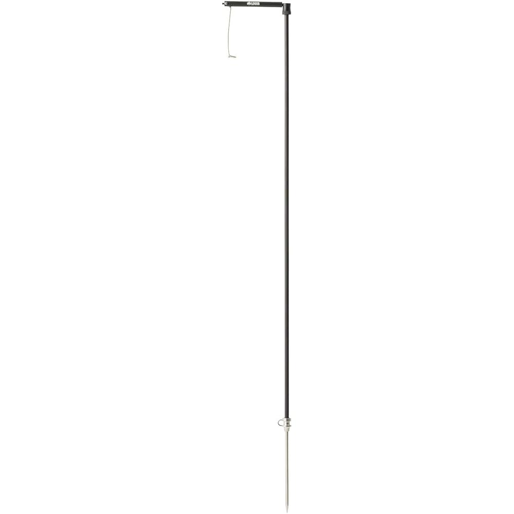 LOGOS Earth Stick Lantern Pole 71905004 Black (Approx.) Width 15 x Depth 2.5 x Height 141 cm