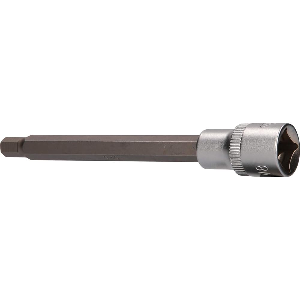 KS Tools 1/2" Hex Bit Socket Length 140mm 8mm BT022883