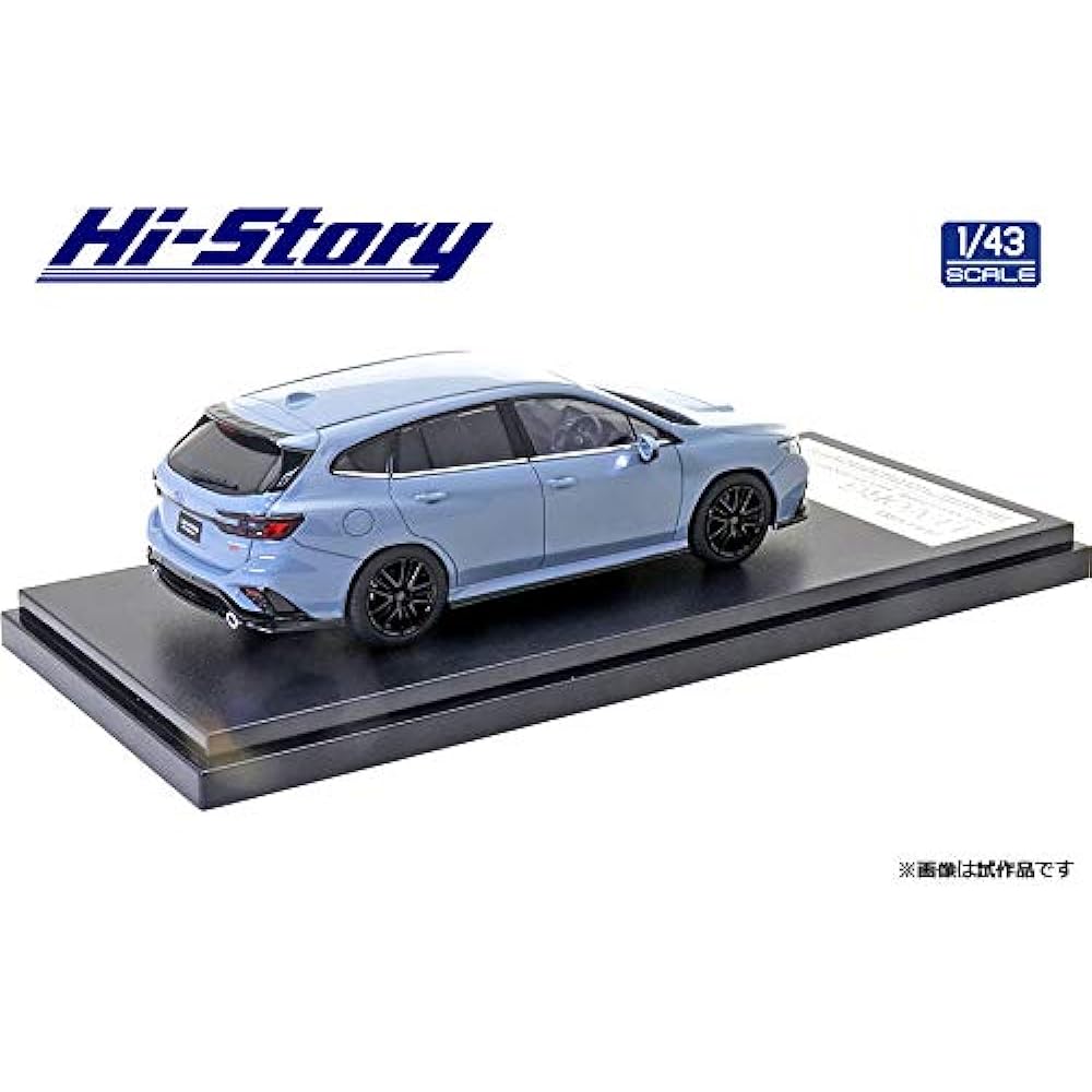 Hi Story 1/43 Subaru LEVORG STI Sport (2020) STI Sports Parts Cool Gray Khaki Finished Product HS333KH