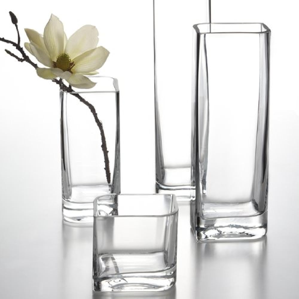 Leonardo Vase Flower Vase Lucca 40cm 014328 Clear