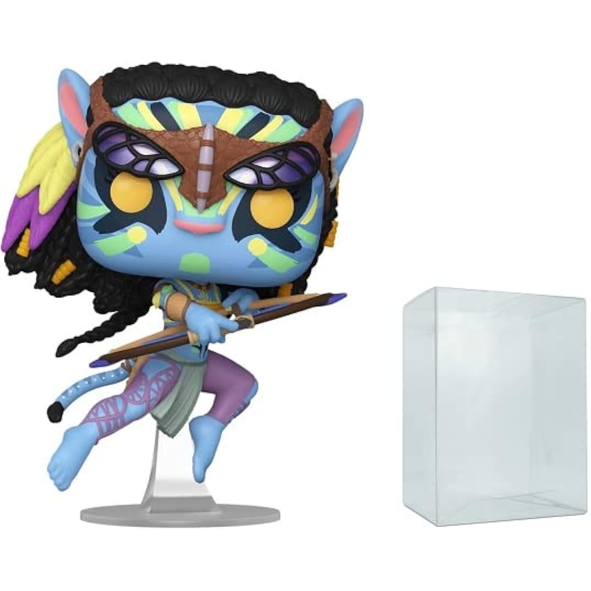 Pop Movie: Avatar - Neytiri (Battle) Vinyl #1323 (Includes EcoTek Protector Case)