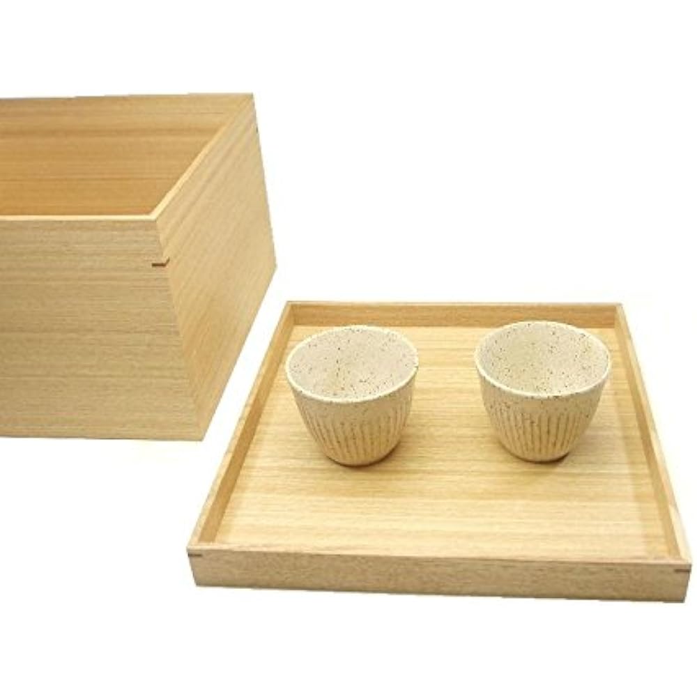 Matsuya Lacquerware Store Shiraki lacquered tamo box-shaped tea cup