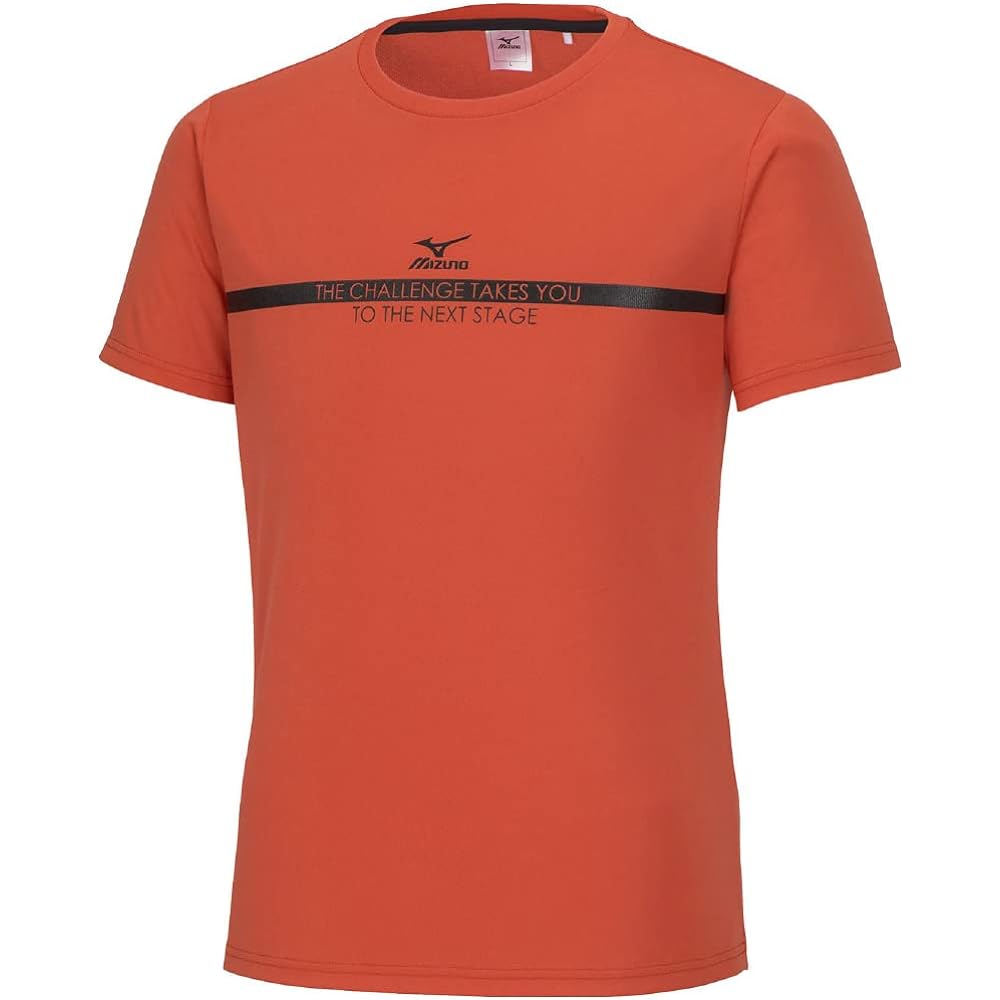[Mizuno] Training Wear, Short Sleeve T-Shirt, Sweat Absorbent, Quick Drying, Antibacterial, Odor Resistant, Stain Resistant, UPF15 K2JAA110 Men's