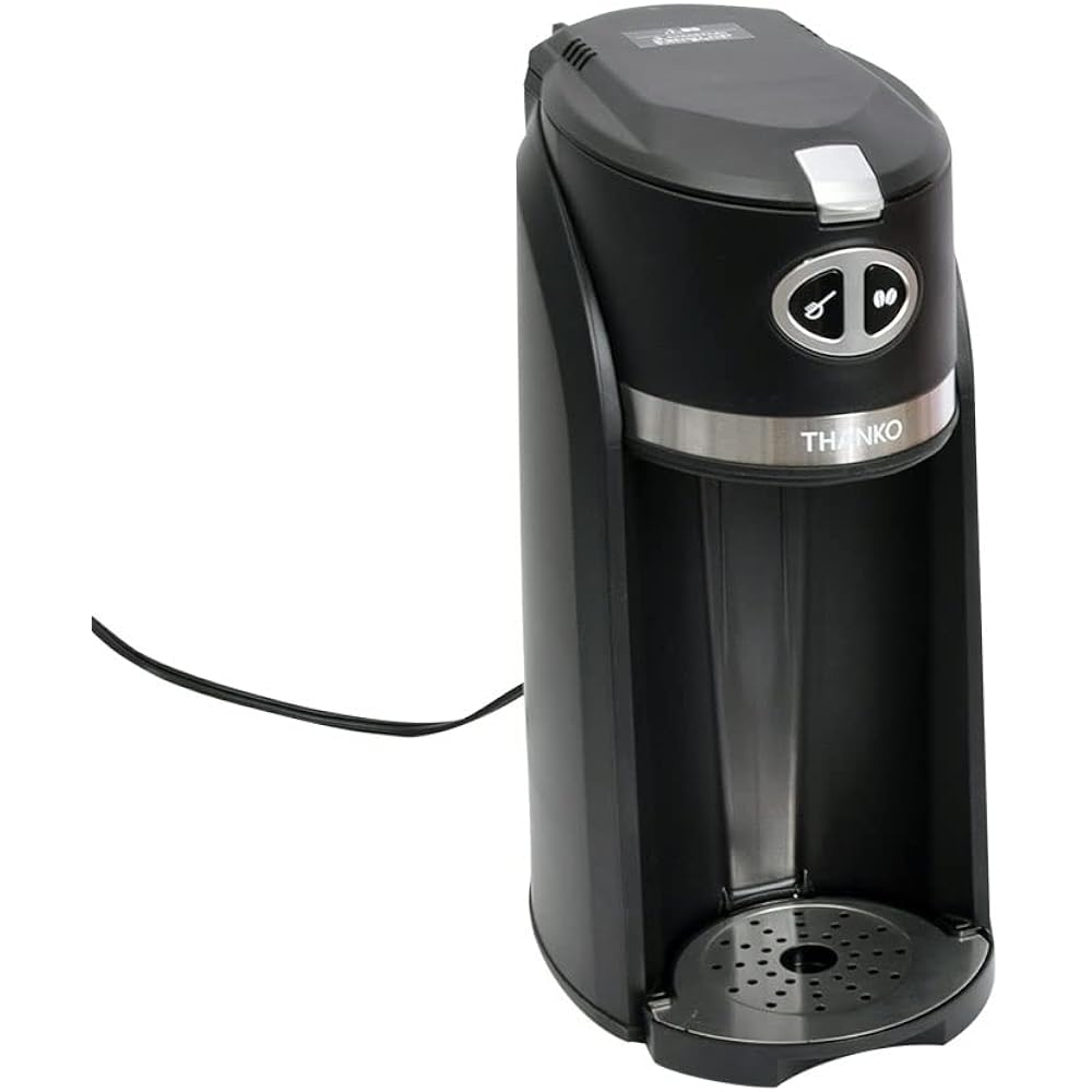 THANKO Fully automatic coffee maker for one person that can be made from beans “My barista” SFACMWTB