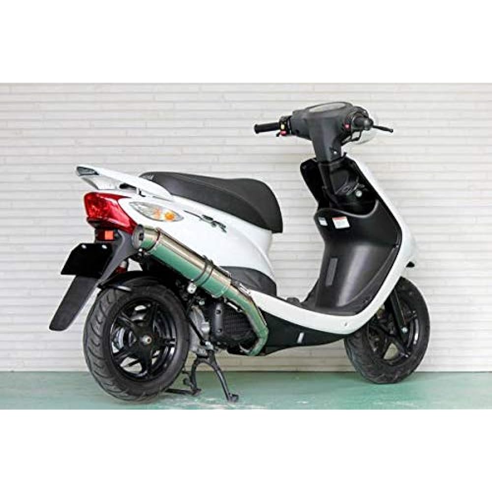 HMS Yamaha 4st JOG ZR Jog (JBH-SA36J/JBH-SA39J) 2007-2015 model compatible bike muffler (O2 sensor not compatible) R300 Up type SUS stainless steel muffler 201-003