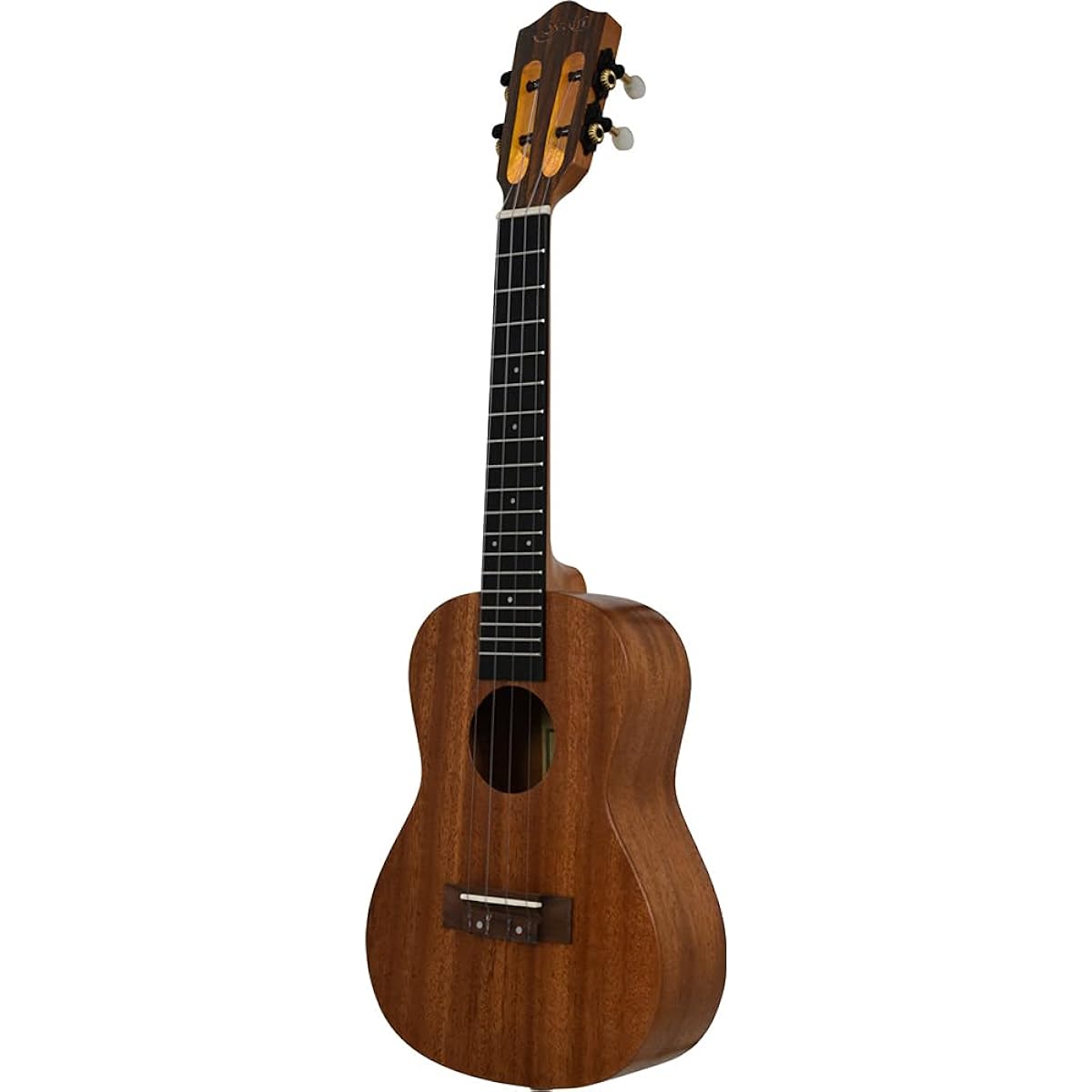 S.Yairi Ukulele Concert Size Mahogany Wood All Single Plate Slotted Head Specification YU-C-13MAS (Soft Case Included)