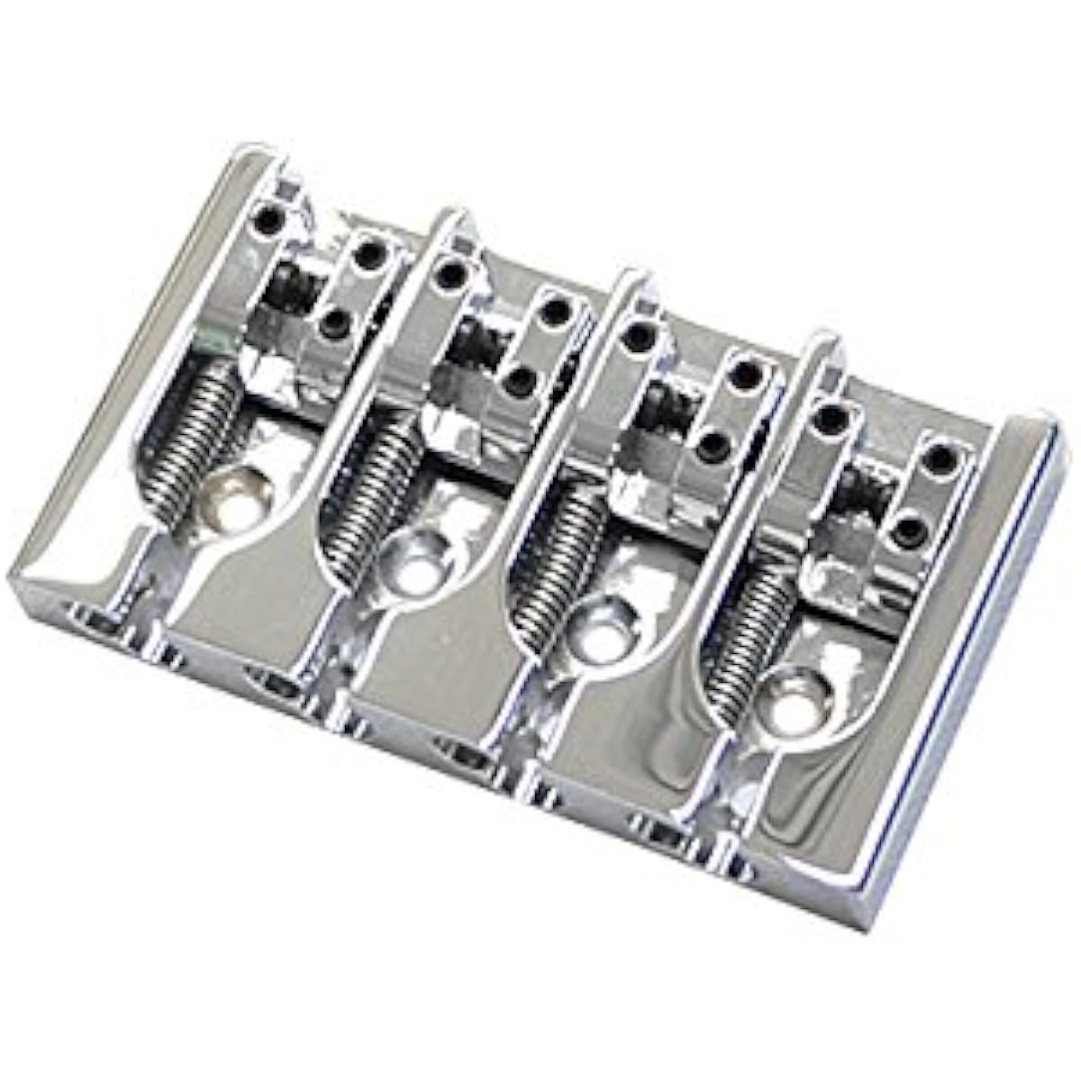 HIP SHOT Hipshot 4-string bass bridge 4 Strings A Style Chrome .750 Brass