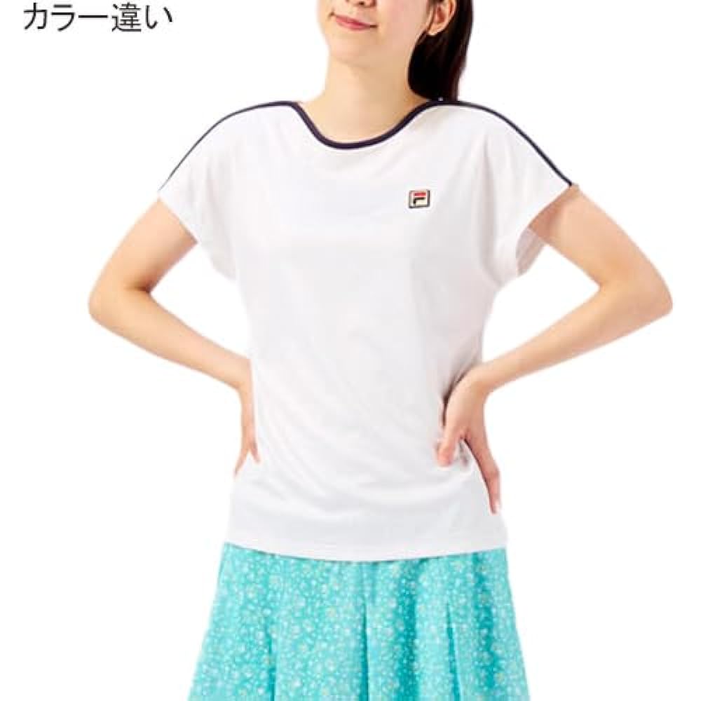 [Fila Tennis] VL2639 Women's Tennis Shirt, Absorbent, Quick Drying, UV Game Shirt