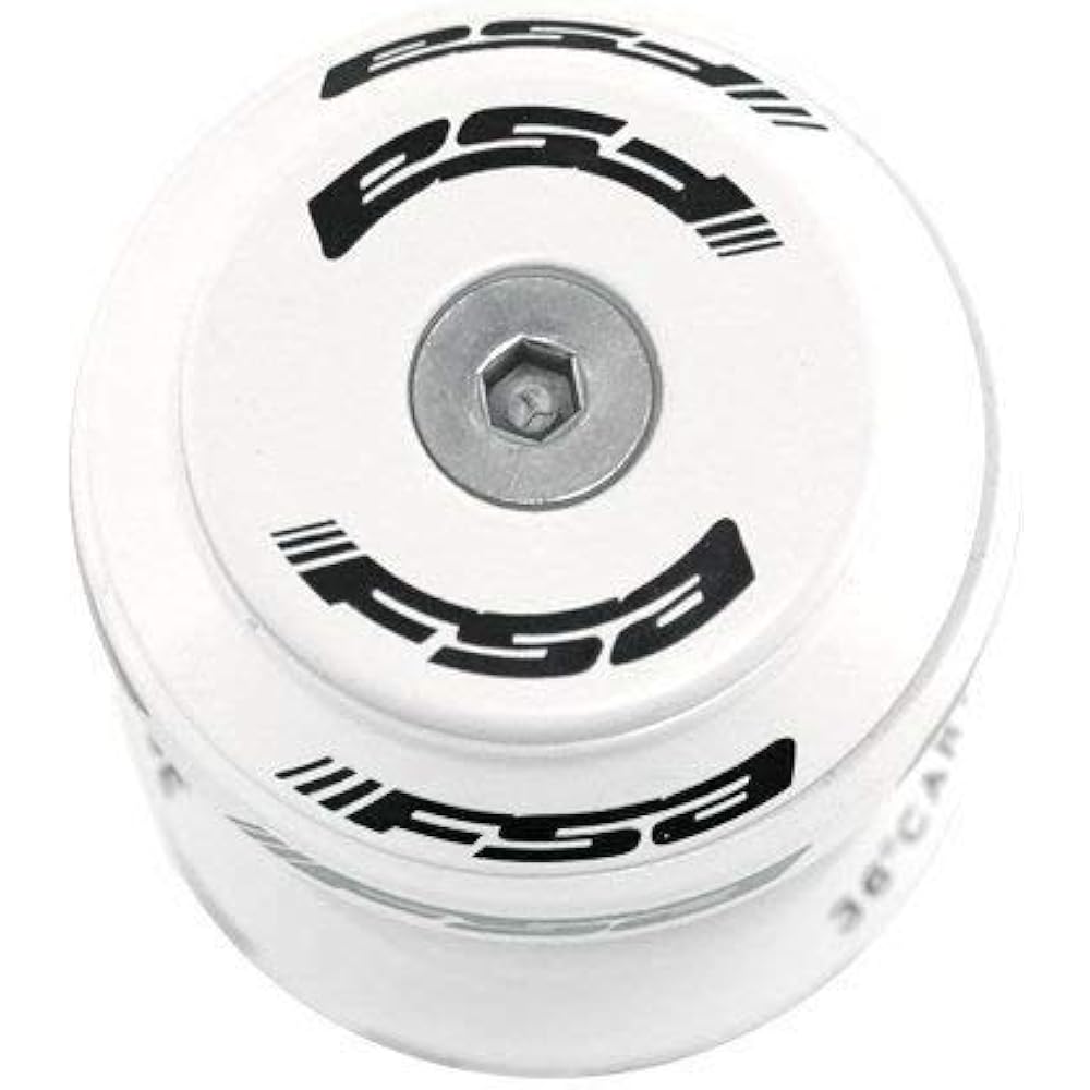 FSA Orbit MX 1-1/8Inches Threadless MTB Road Headset with Top Cap, White, NO.20, XTE1510