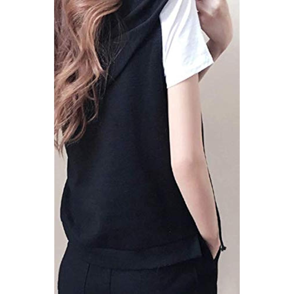 [Shion] 3-piece set T-shirt, hooded hoodie, jersey, top and bottom set, loungewear, women's S-2XL