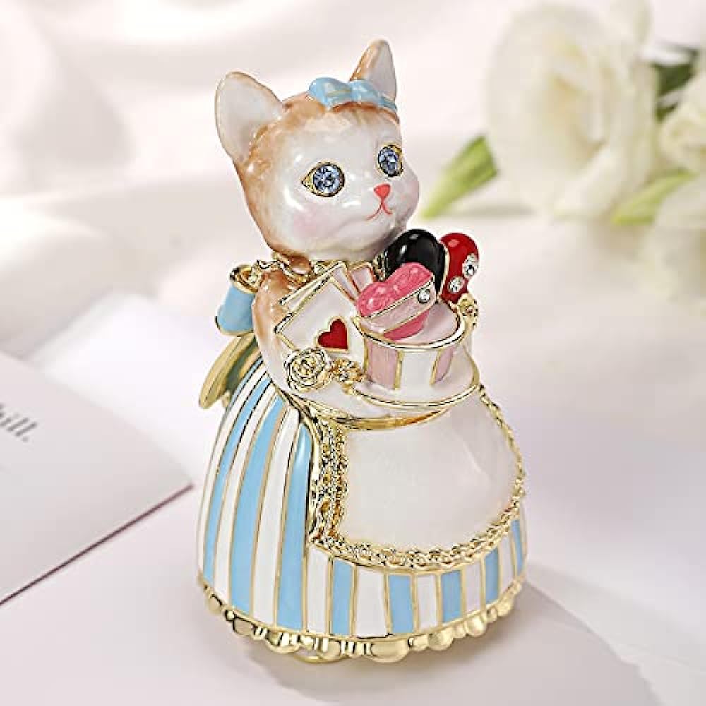 <Cat series (various colors)> Pierce (light blue)
