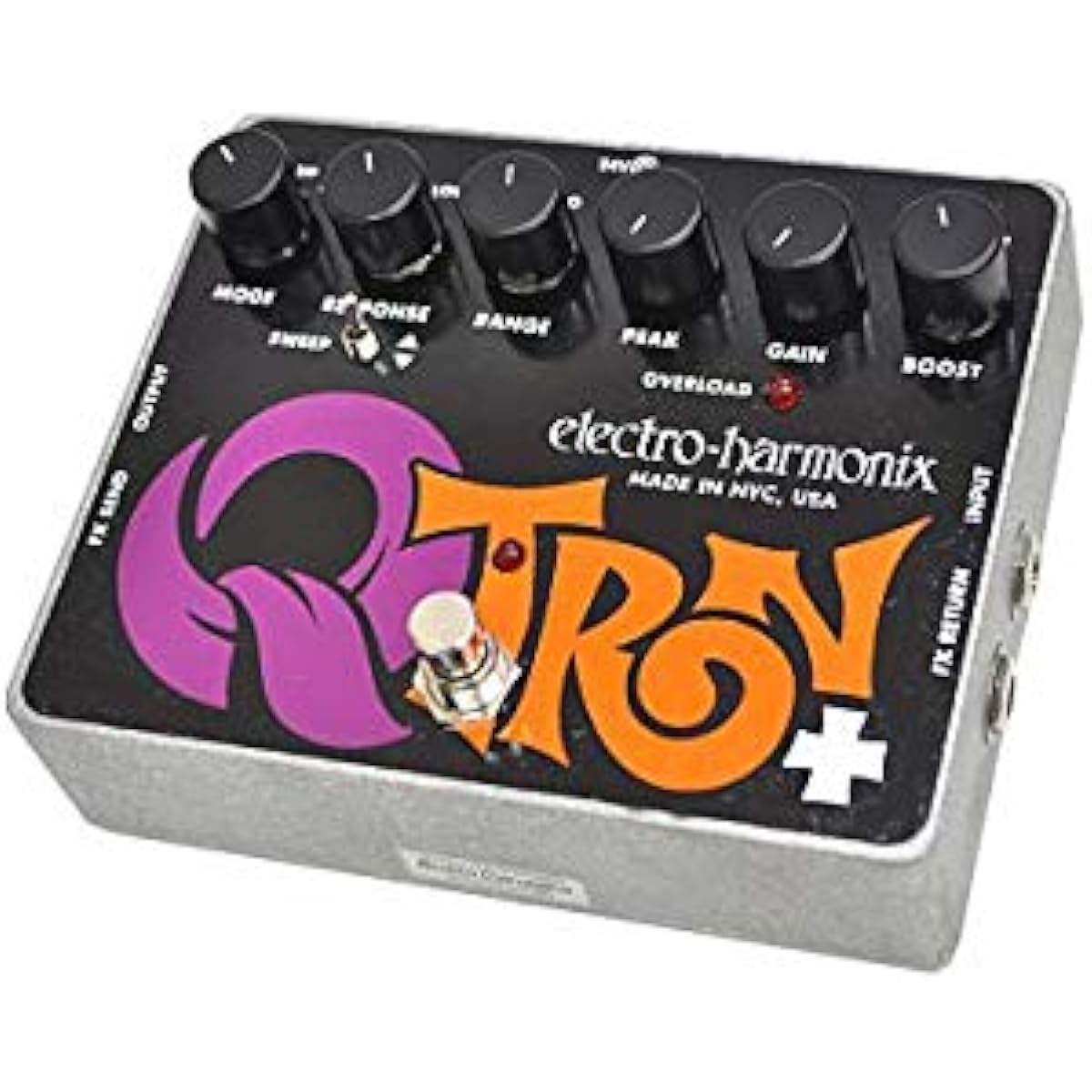 ELECTRO-HARMONIX Guitar Effects Pedal Q-TRON+ -Envelope Filter with Effects Loop-