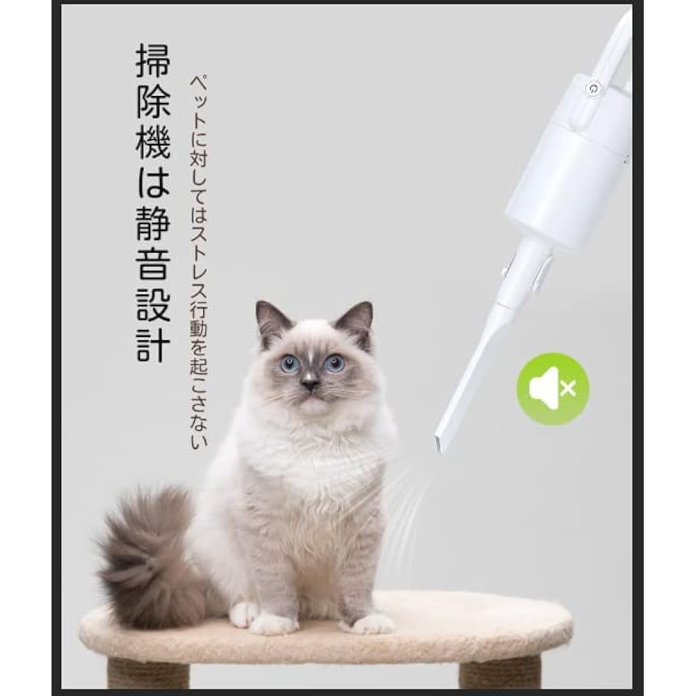 [2023 Advanced Edition] Vacuum Cleaner, Cordless, Hair-free, 2-way, Living alone, 15000pa, 2000mAh, Car-use