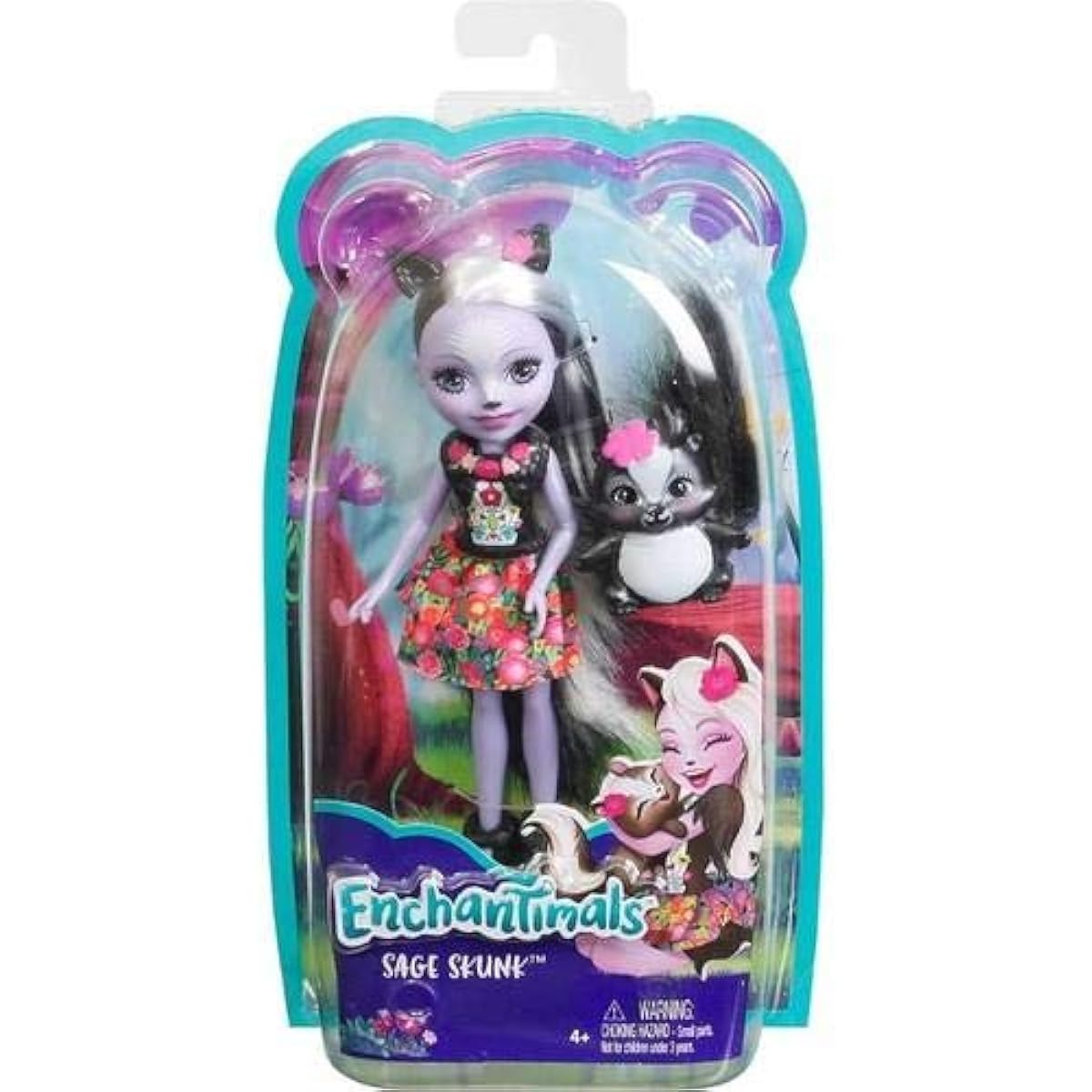 Enchantimals Sage Skunk Doll & Caper