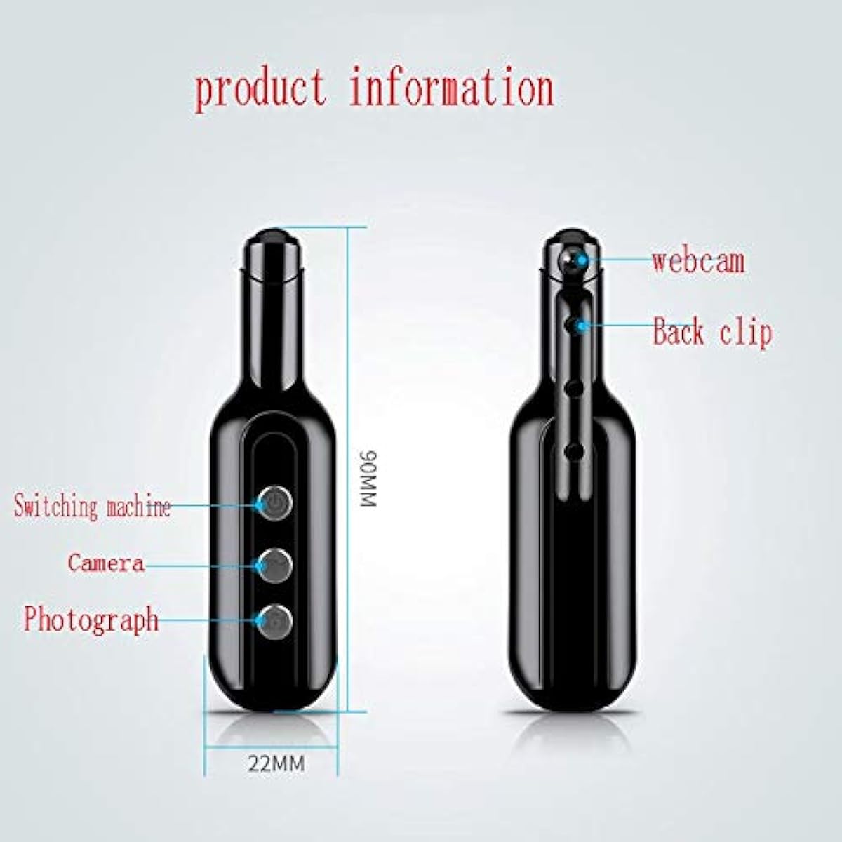 Voice Recorder, HD Mini Video, Outdoor Sports Camera, Mini Camera with Small Dv (Size : 32G)