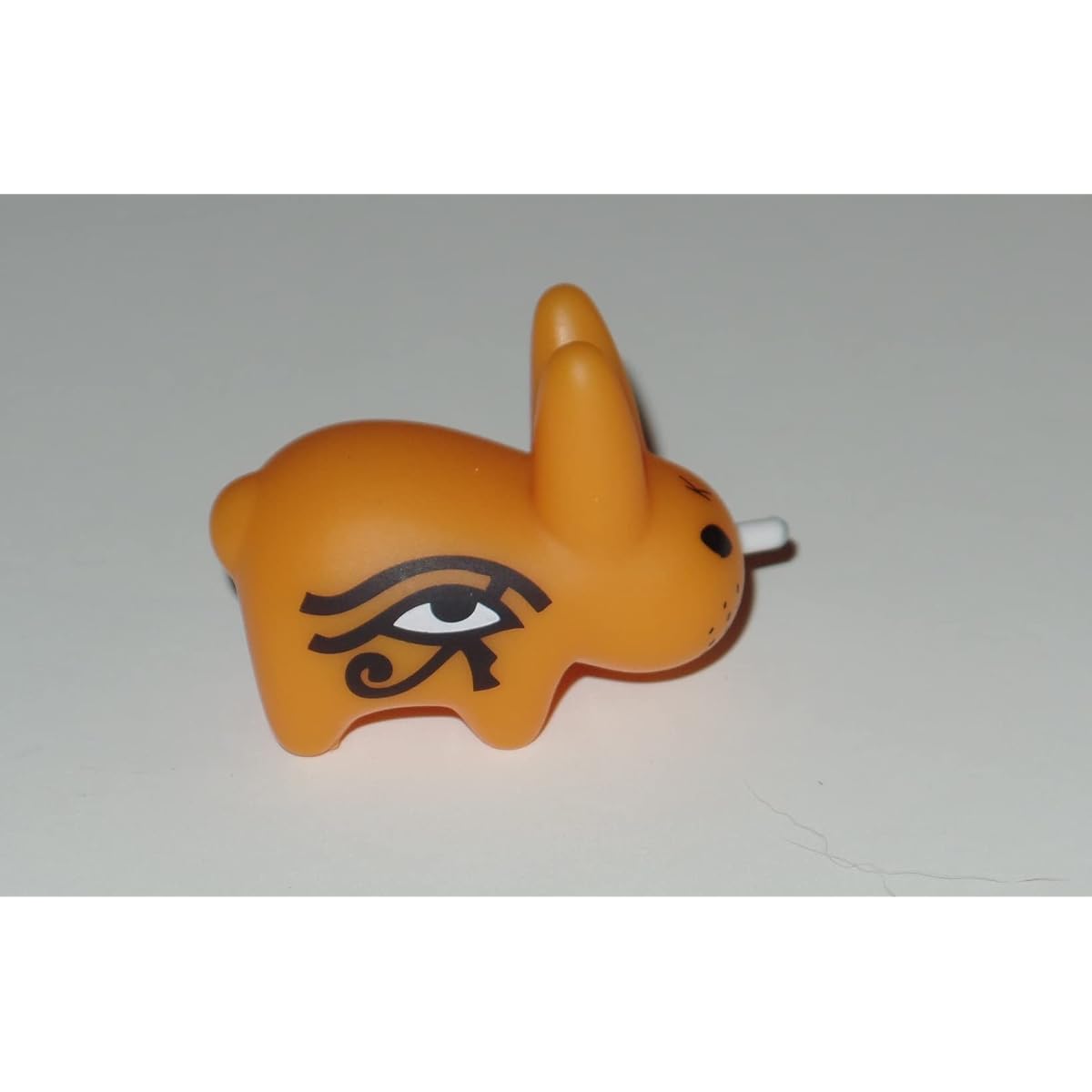 Kidrobot Lore of The Labbits Eye of Horus Orange 1.5" Vinyl Figure Miniseries Frank Kozik