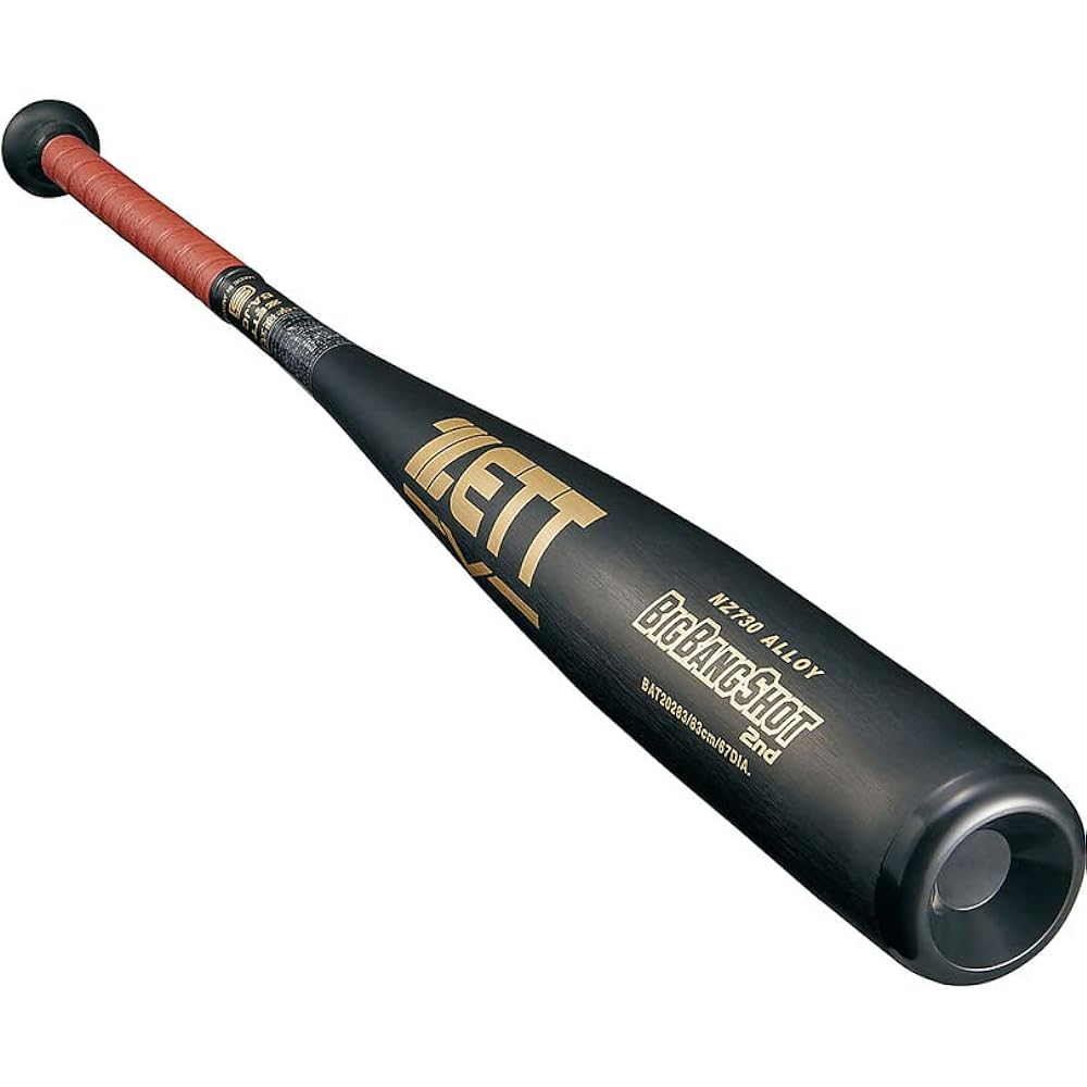 ZETT Junior High School Baseball Bat BIGBANGSHOT 2nd Black (1900) Made in Japan