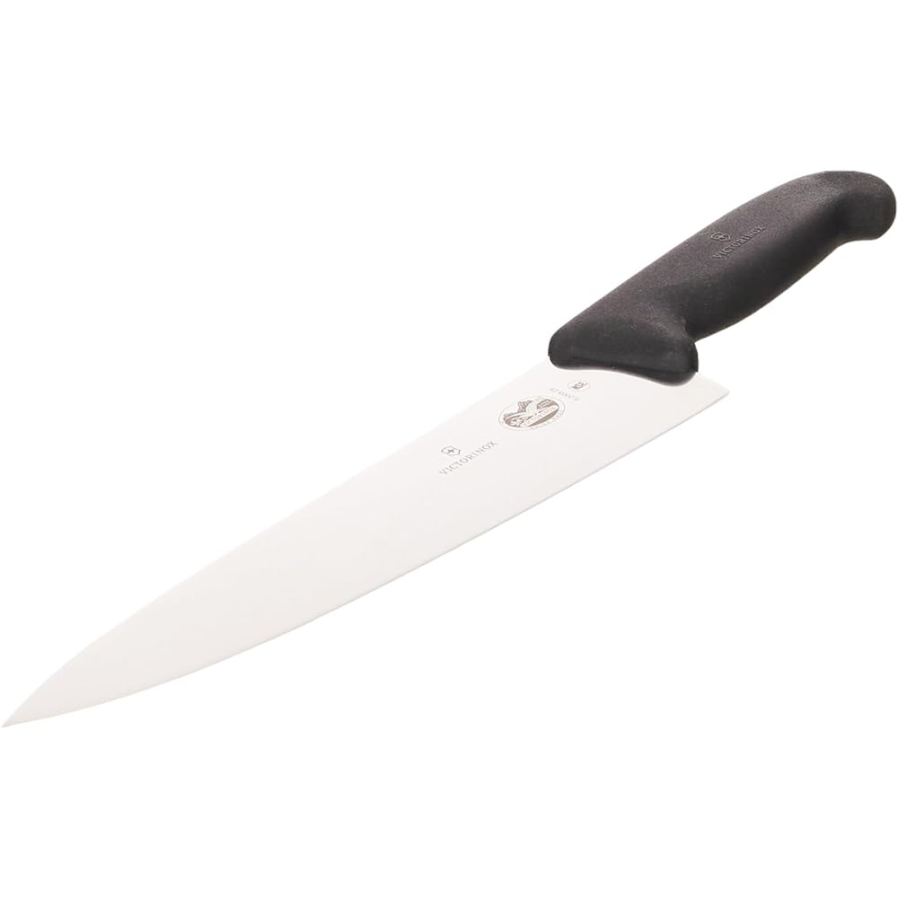 VICTORINOX FIBROX Chef Knife Black 25cm Gyuto Knife 5.2003.25