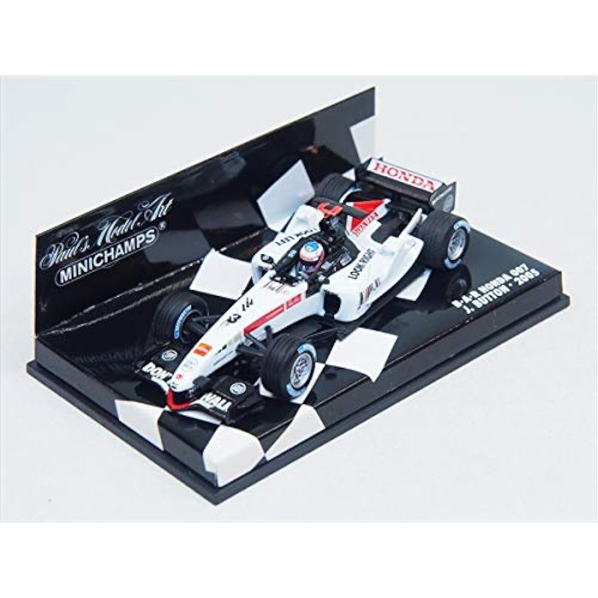 Out of print B.A.R 007 2005 F1 Jenson Button