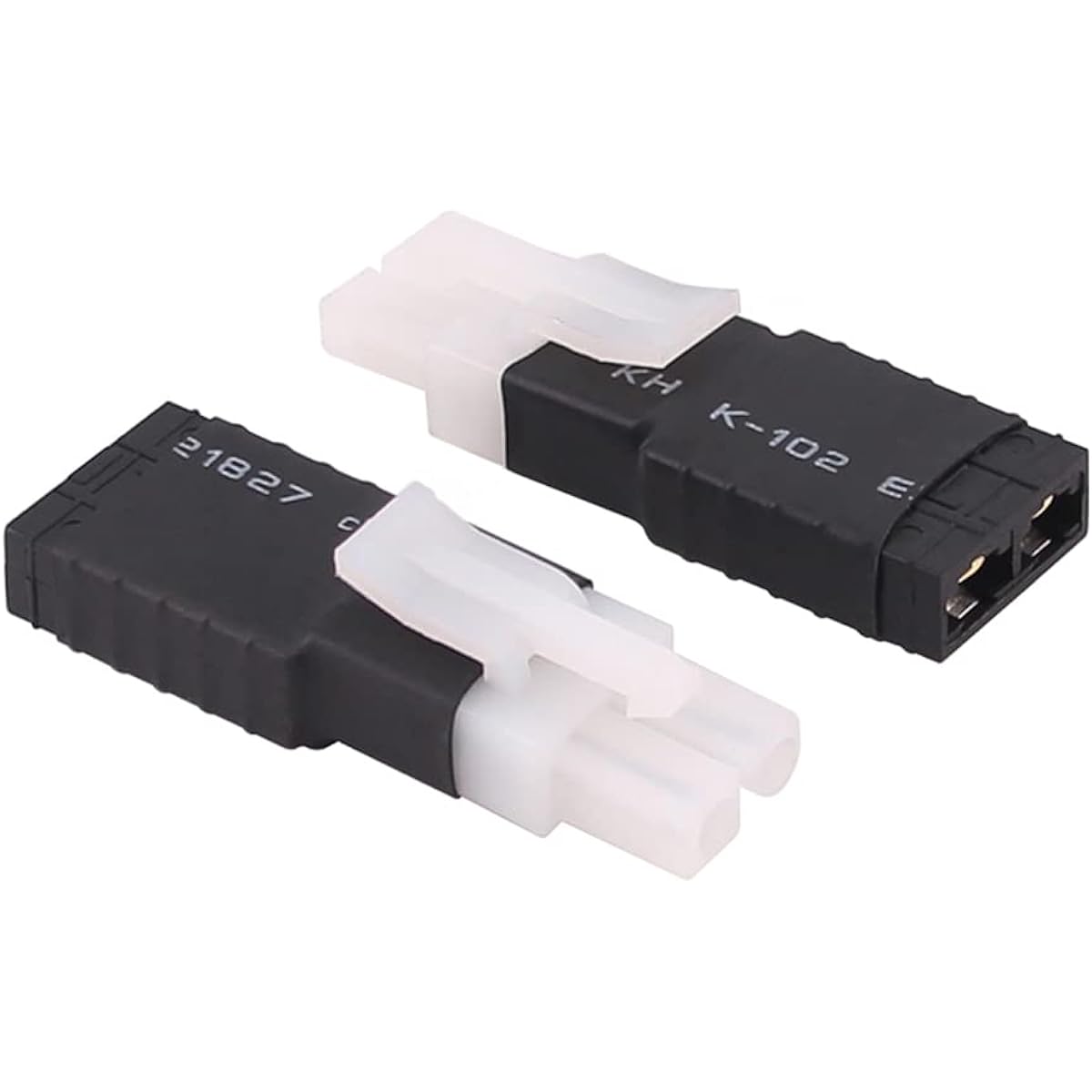rflaueo TRX to Tamiya Male Female RC Connector Adapter (E45-4) 4pcs