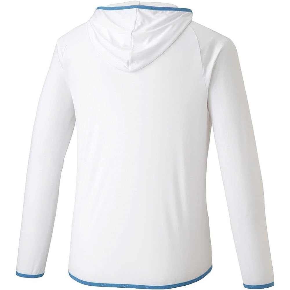 [Mizuno] Tennis Wear Warm-up Hoodie Parka Sweat Absorbent Quick Drying 62JC1005