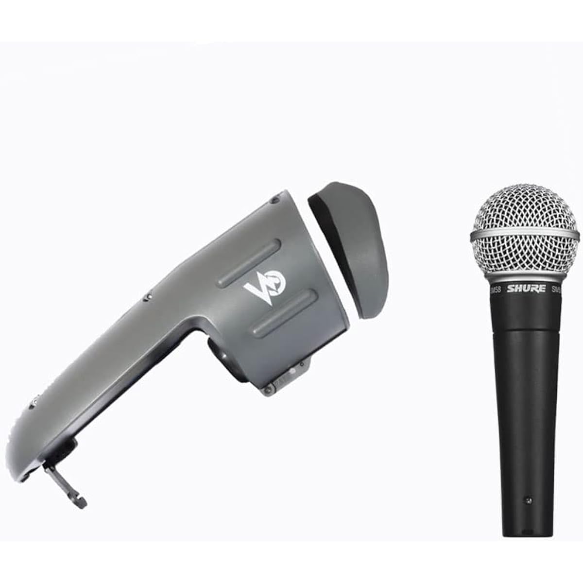 One-handed soundproof room + SHURE SM58 microphone set, up to -28dB sound insulation! Voicease, made in Japan, soundproofing, noise insulation, soundproofing, vocal training, vocal recording, karaoke