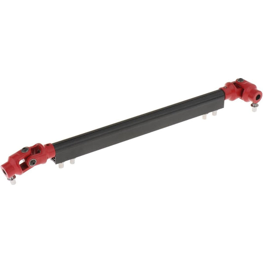 Perfk Double Drum Pedal Drive Shaft Drum Pedal Connecting Rod Drum Durable 38cm Rod Percussion Instrument Parts Linkage Connection