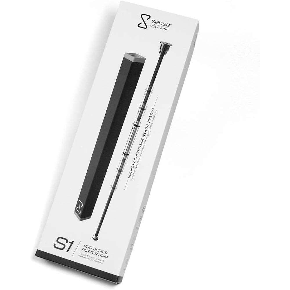 Sense Golf Grips Sense S1 Putter Grip Black