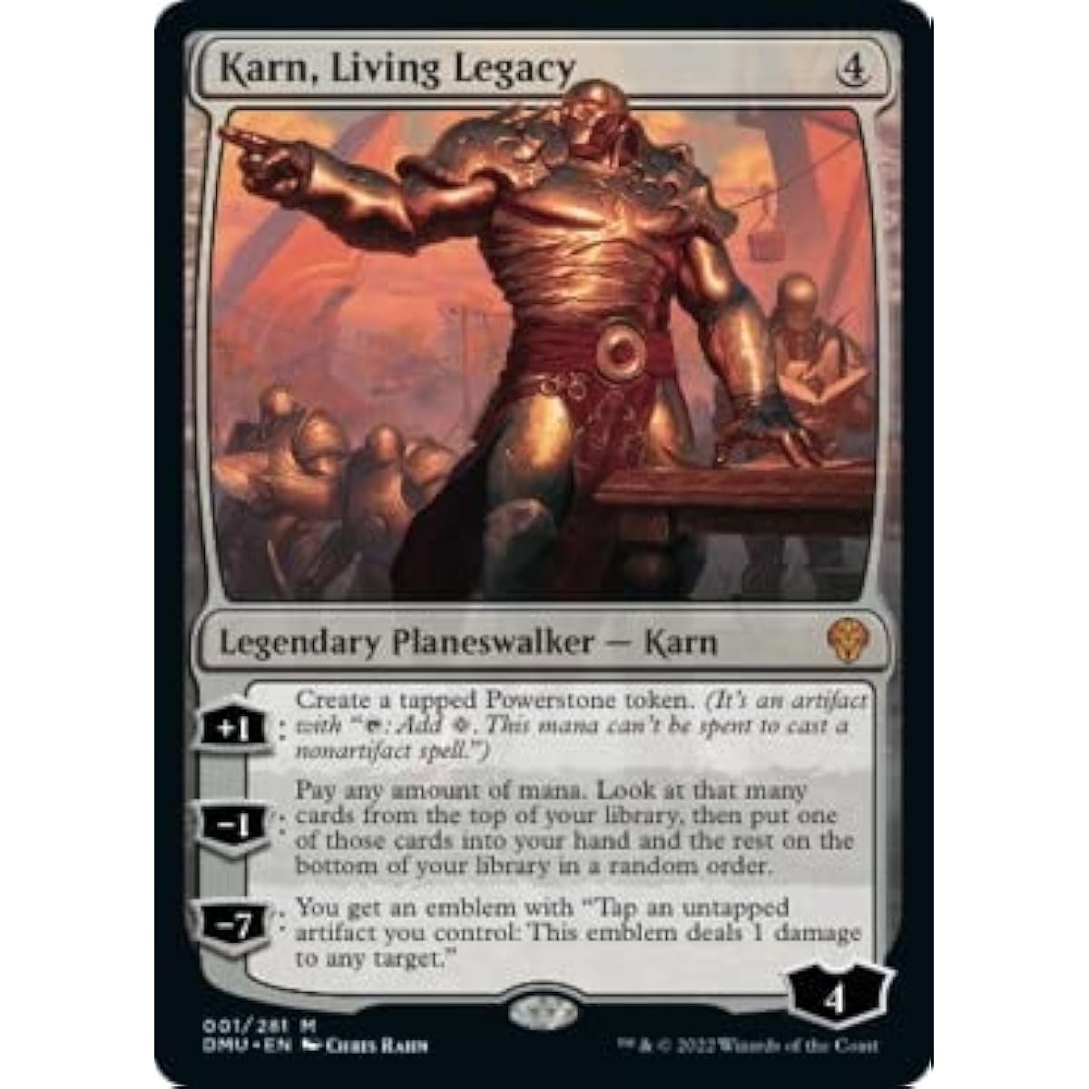 Magic: The Gathering - Karn, Living Legacy (001) - Dominaria United