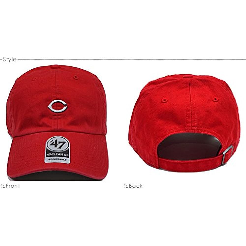 [B-BSRNR07GWS-RD] Forty Seven Brand 47BRAND Low Cap CAP Hat MLB Major League Cincinnati Reds Regular