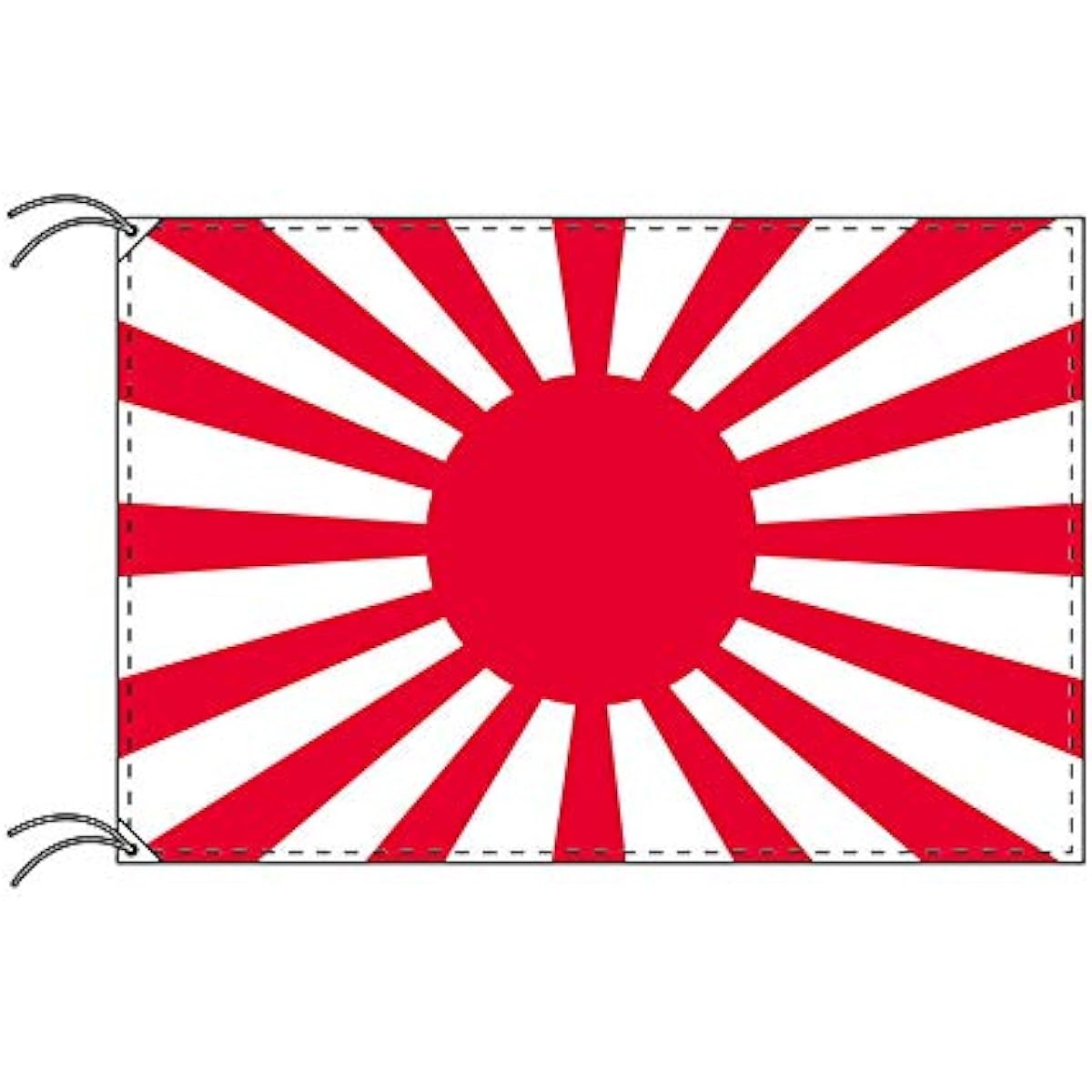 TOSPA Army Flag Rising Sun Flag 90 x 135 cm Made of Tetron