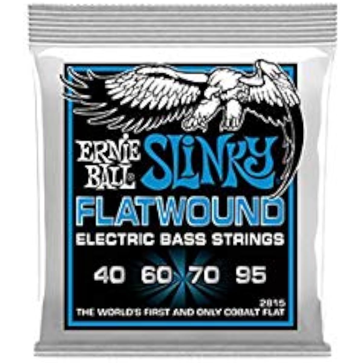 ERNIEBALL Bass Strings SLINKY FLATWOUND EXTRA 40-95