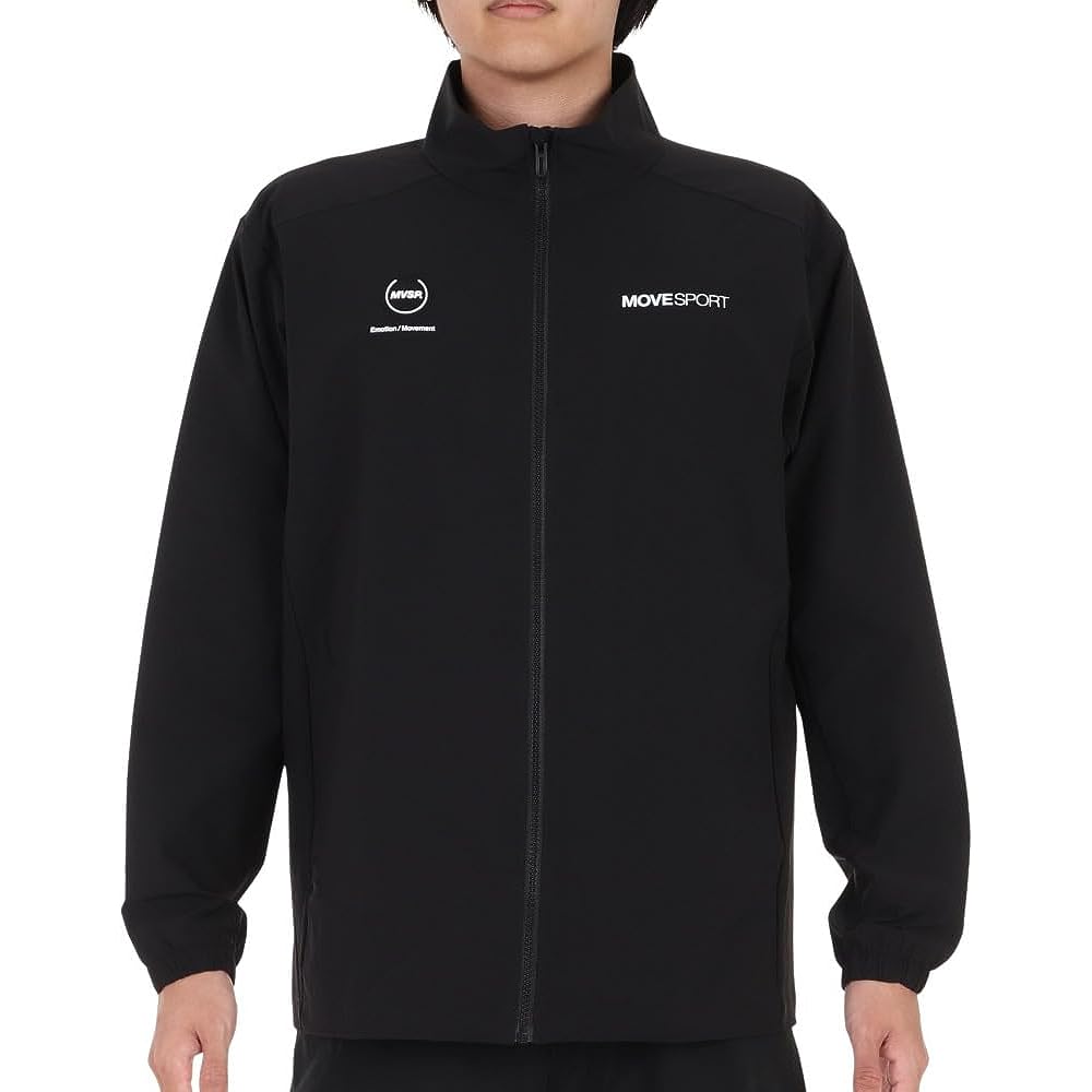 [DESCENTE] Piste front opening with both covers MOVESPORT MVSP 4WAY stretch water repellent UV protection (UPF50+) rain