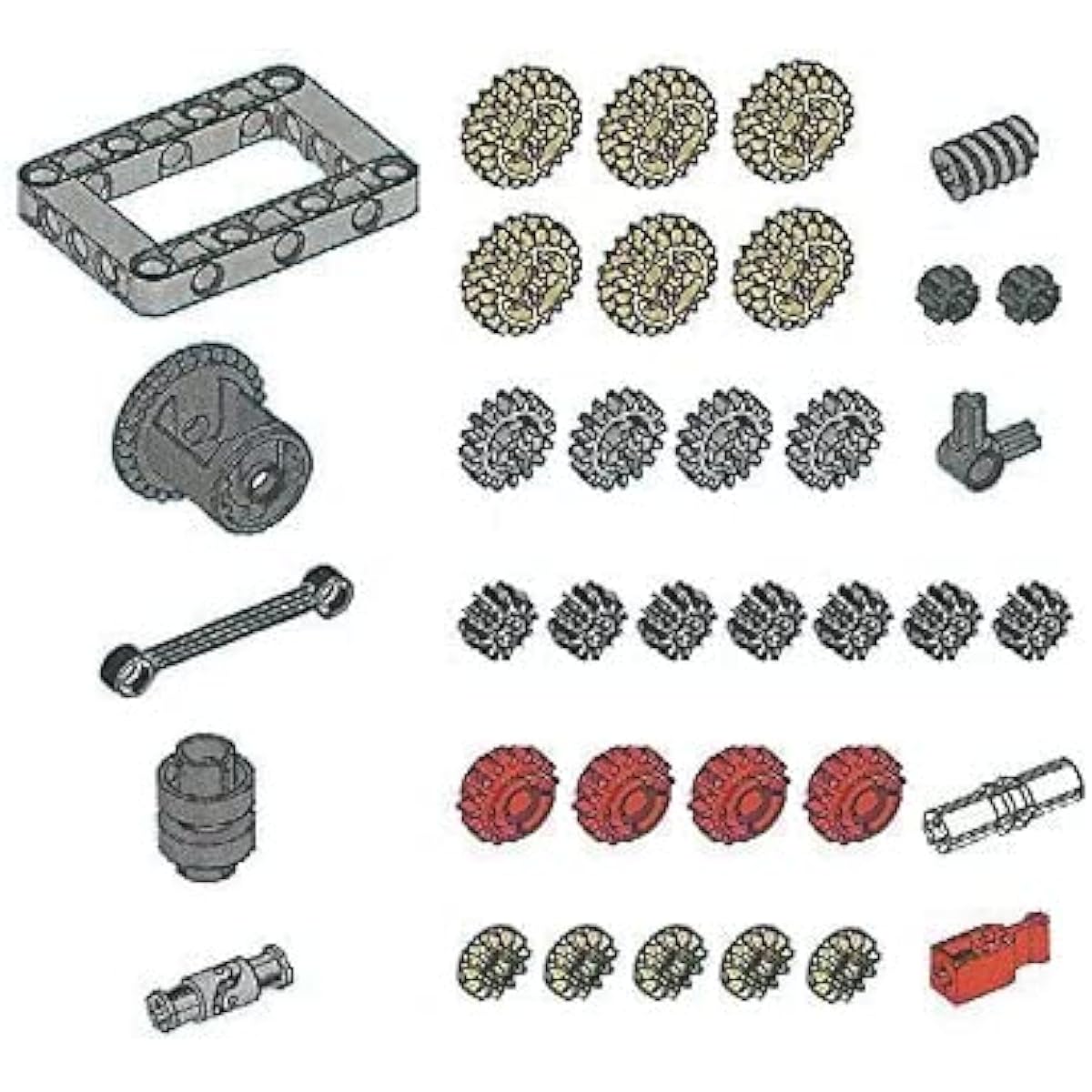 LEGO Technic Gear Plus Accessory Pack