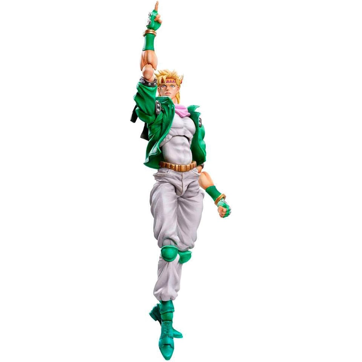 Super figure movable "JoJo's Bizarre Adventure Part 2" Caesar Antonio Zeppeli approximately 160mm PVC & ABS & Nylon painted movable figure
