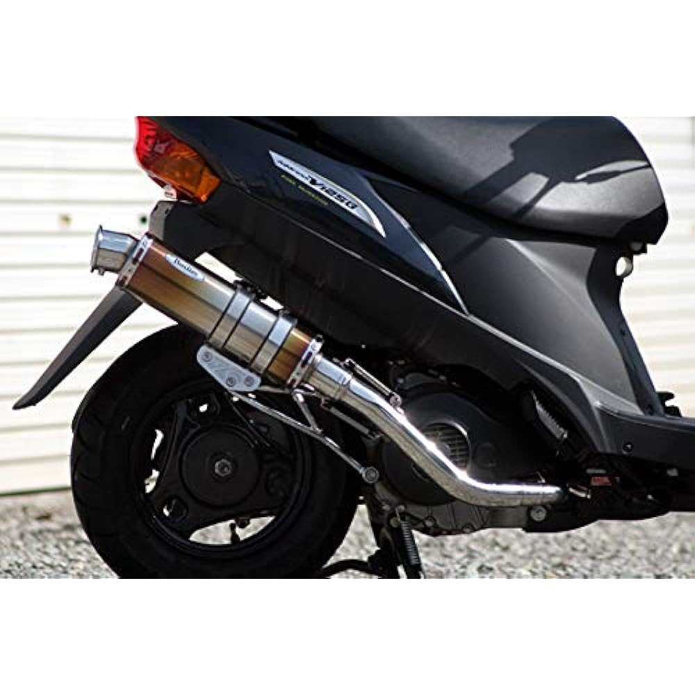 Realize 4-Stroke Muffler Blink Ti (Titanium) [SUZUKI ~08 Address V125 (CF46A)] 308-011-01