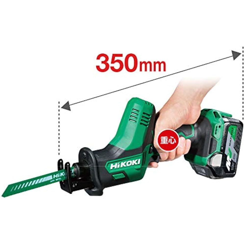 HiKOKI 18V Rechargeable Saver Saw Reciprocating Saw Storage Battery/Charger/Case Sold Separately CR18DA(NN)
