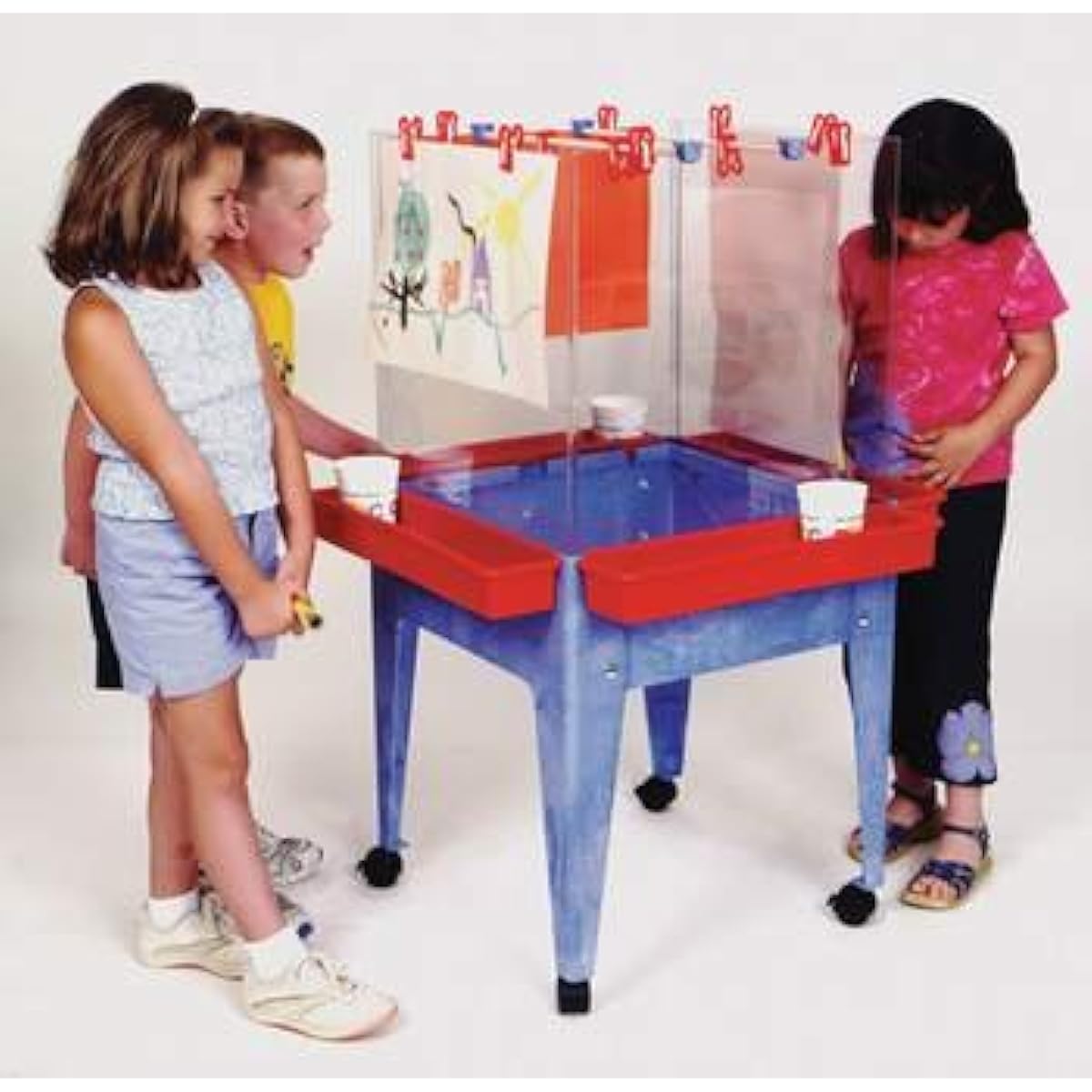 Manta Ray S13824 Youth 4 Station Space Saving Easel