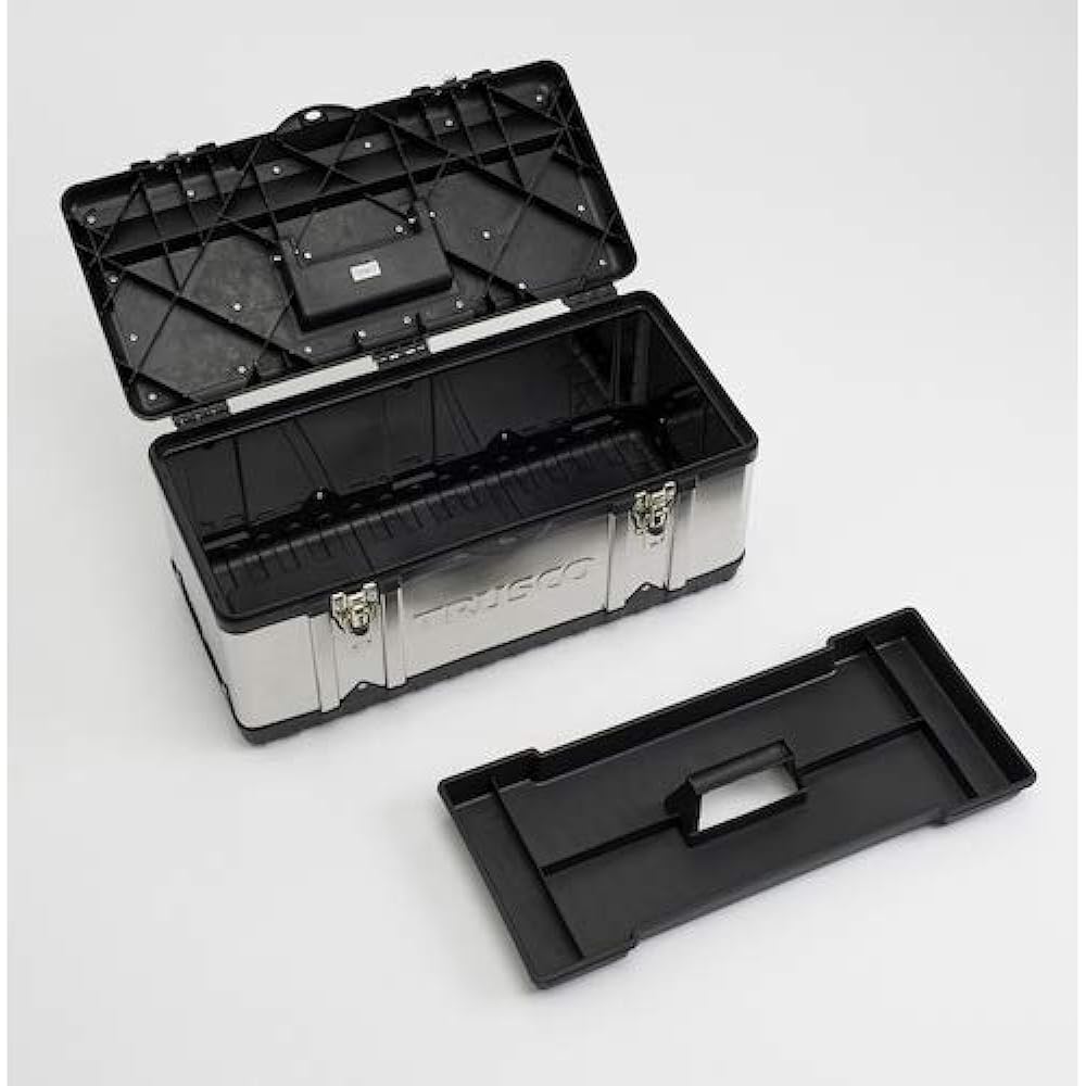 TRUSCO Stainless Steel Tool Box L Size TSUS-3024L