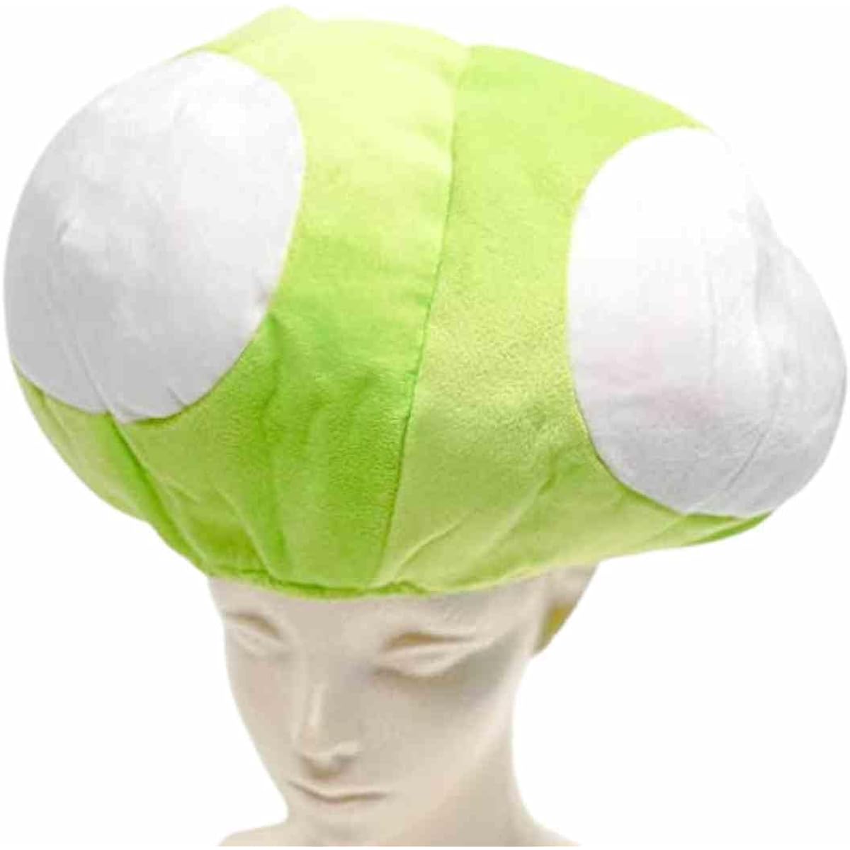 Hat Toad Mario Mushroom Kids Plush Toy Large Extra Large Green With Ribbon [Only 5 left]