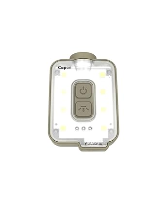 Prism LED Lantern CLAYMORE CapOn 40B Rechargeable, 3 Irradiation Modes, Stepless Dimming Color: Tan CLP-210TN