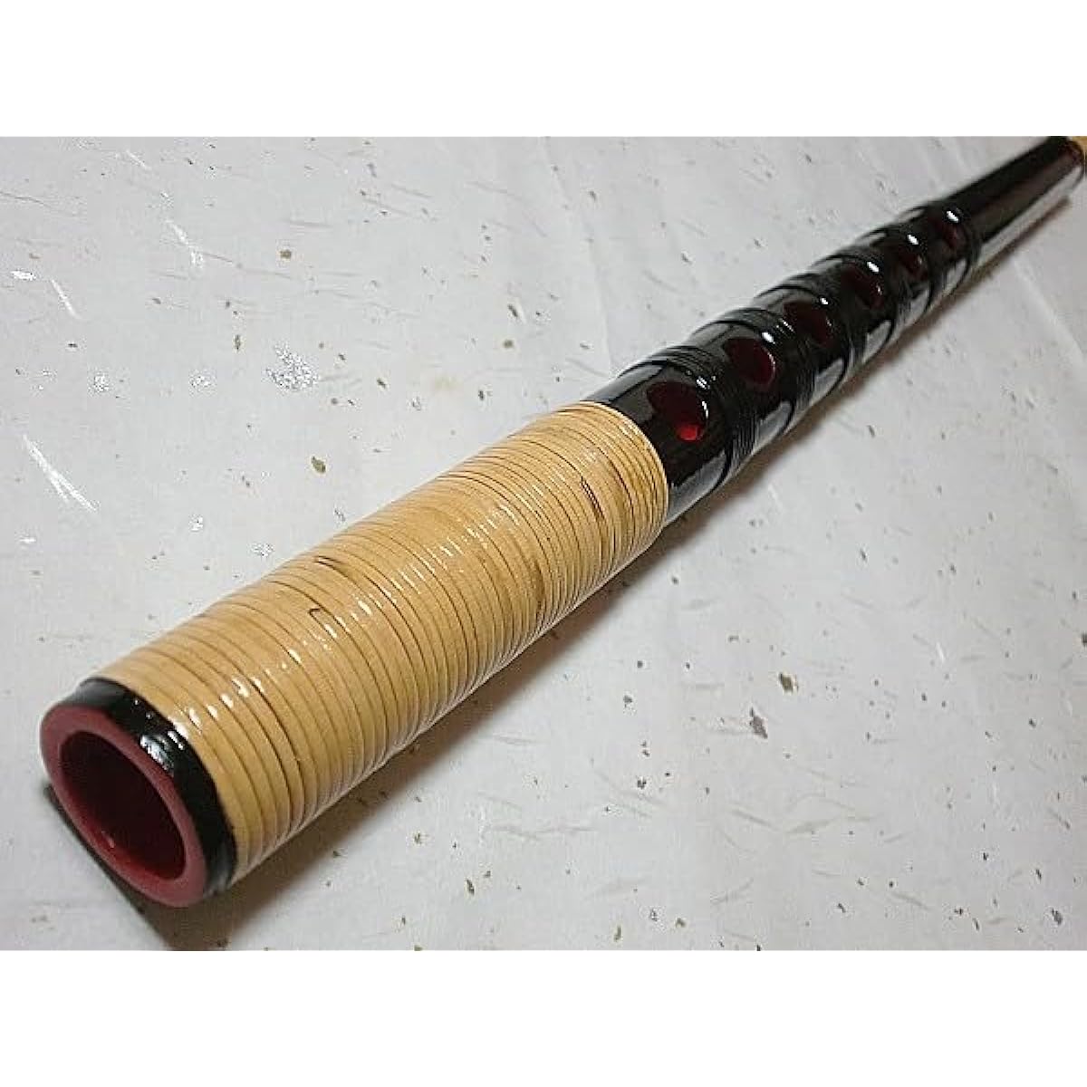 Gido 157 Shinobue (Japanese flute) Transverse flute 6 holes 4 tuning Classical Total length 45cm Thickness 22mm