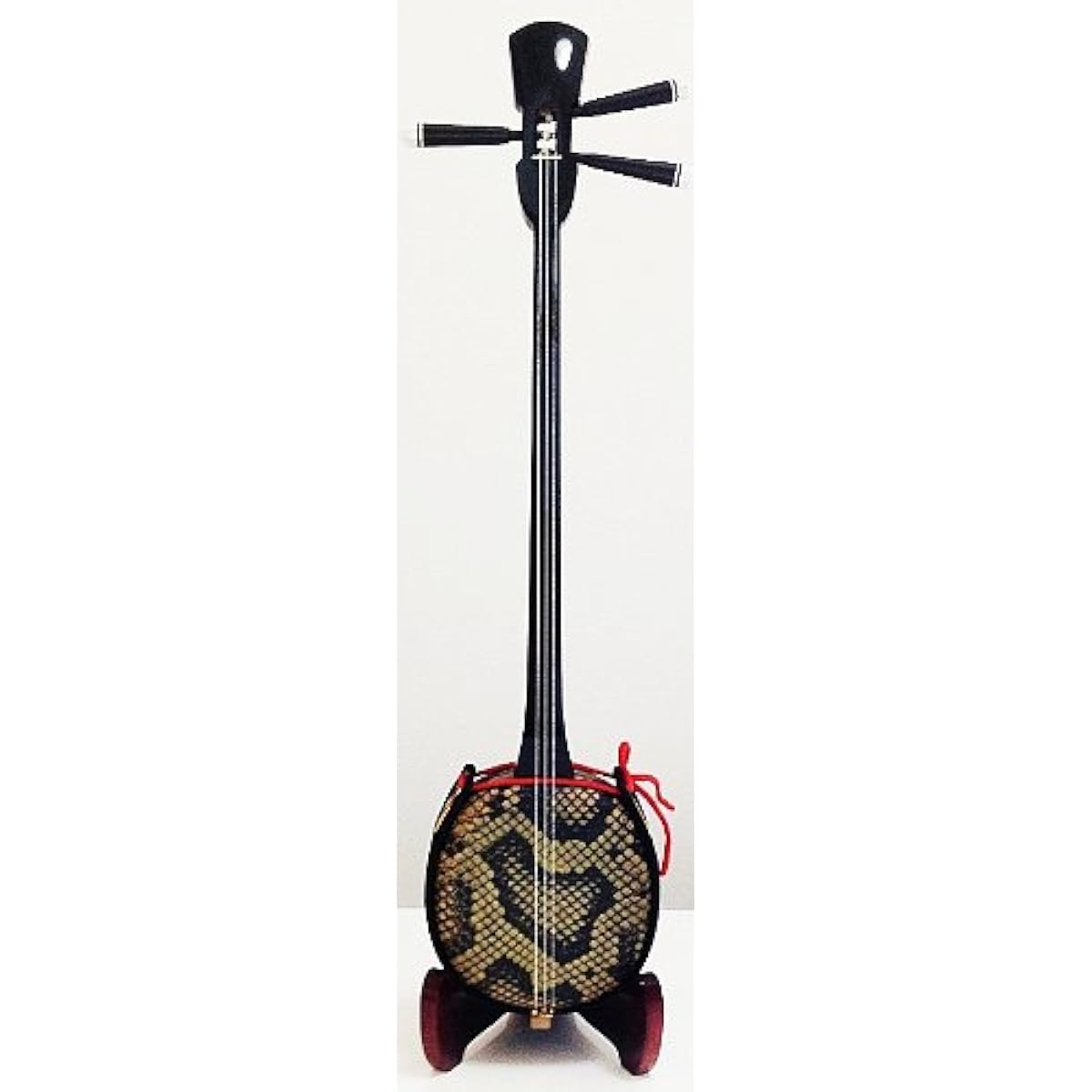 Churasaki Okinawa Sanshin Trial Set for Beginners [Sound of the Sea and Sheet Music Included] 26-piece Set with Case (Medium Size))
