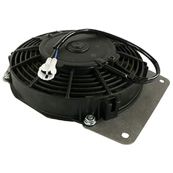 DB Electrical RFM0005 Radiator Cooling Fan Motor Assembly for Yamaha 400 Yfm400 Kodiak 00 01 2000 2001 70-1005 434-22002 495833 49-5833 5GH-12405-00-00-0-0-0-0-00 0