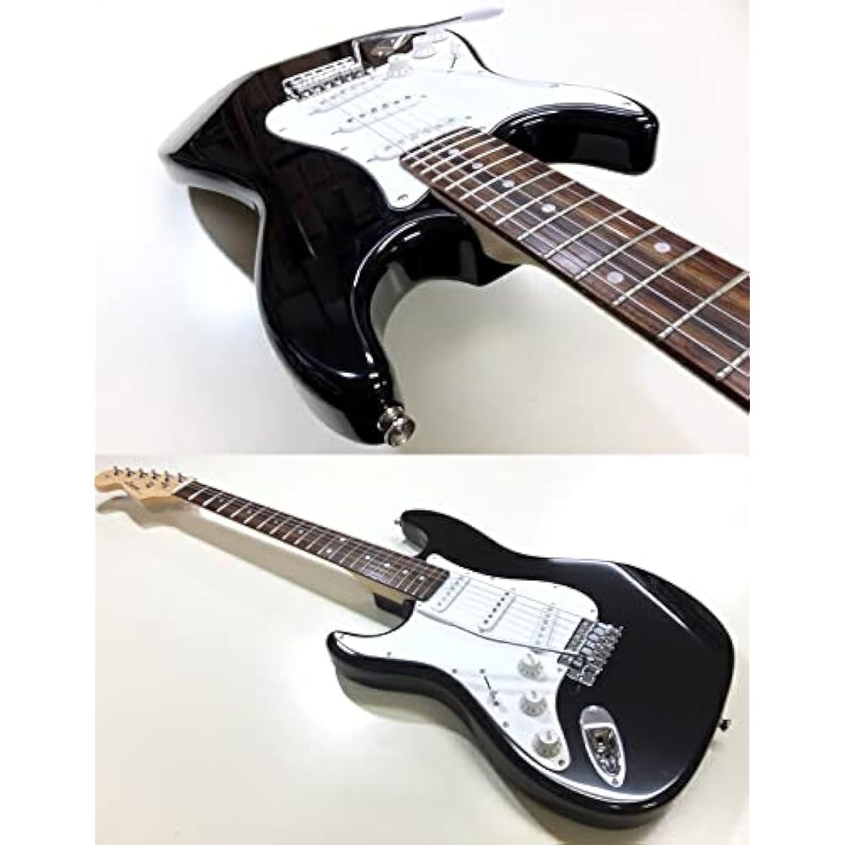 Electric guitar for left-handed beginners, Stratocaster type, 18-piece set with Marshall amp, Legend LST-Z LH BK [ZOOM G1Four multi-effector included]