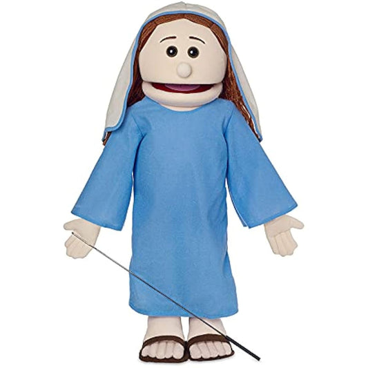 25" Virgin Mary, Full Body Bible Character Christian Ministry Puppet