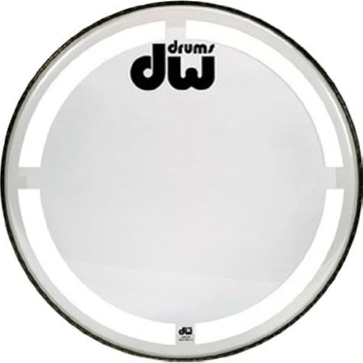 DW Coated Clear Bass Drum Head 24 inch (Parallel Import)
