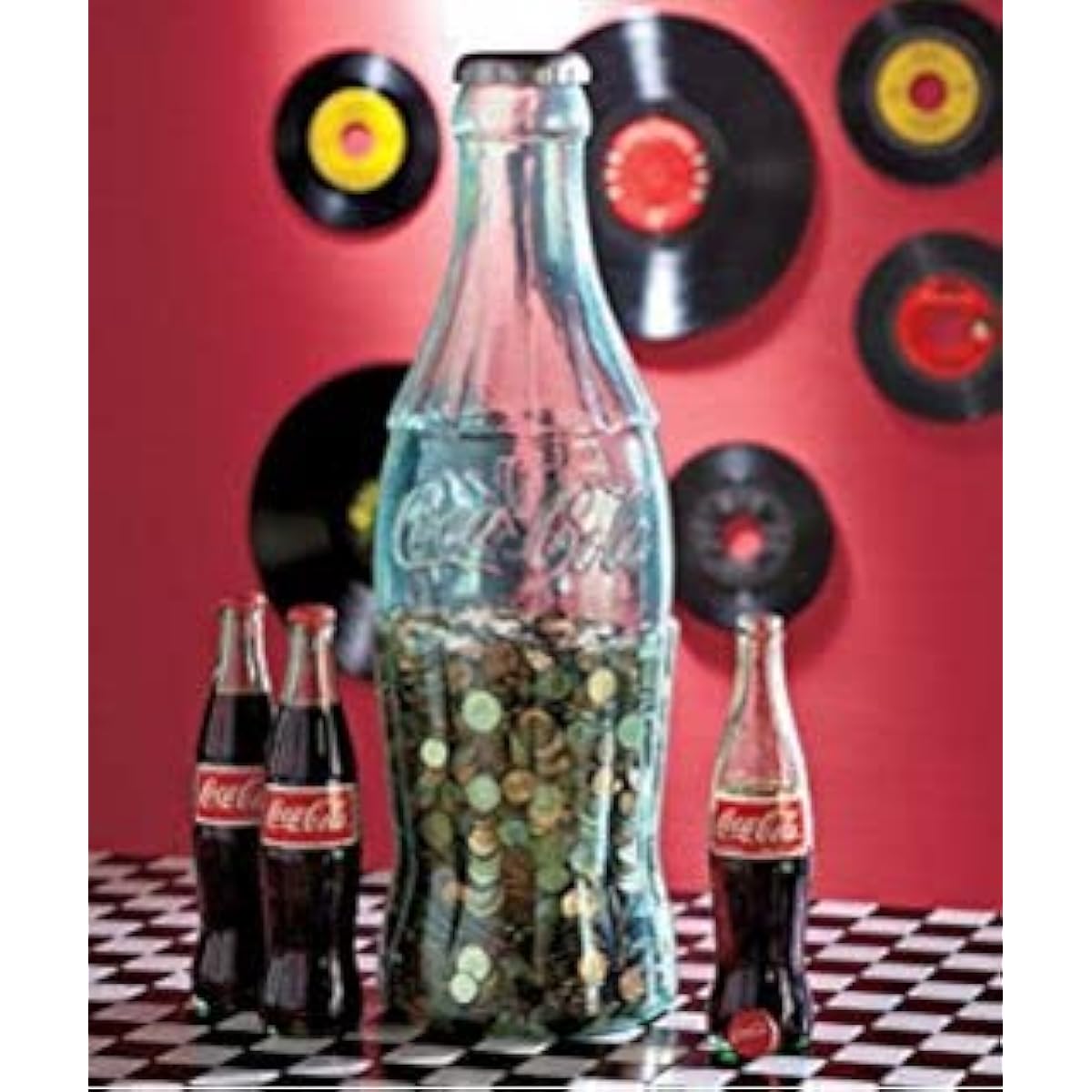 Coca-Cola Large Contour Bottle Bank